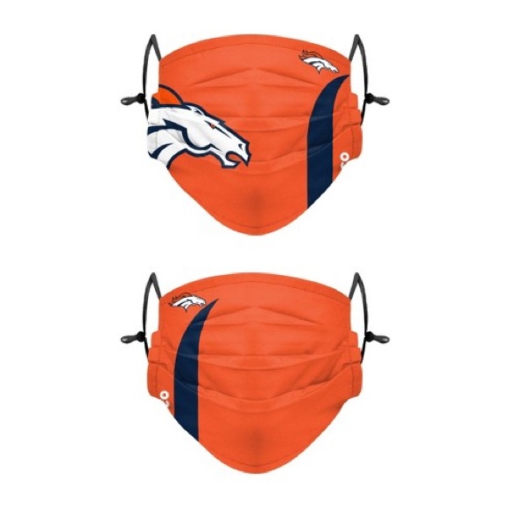 🛍️Free with Bundle🛍️ NFL Adult Adjustable Mask Denver Broncos